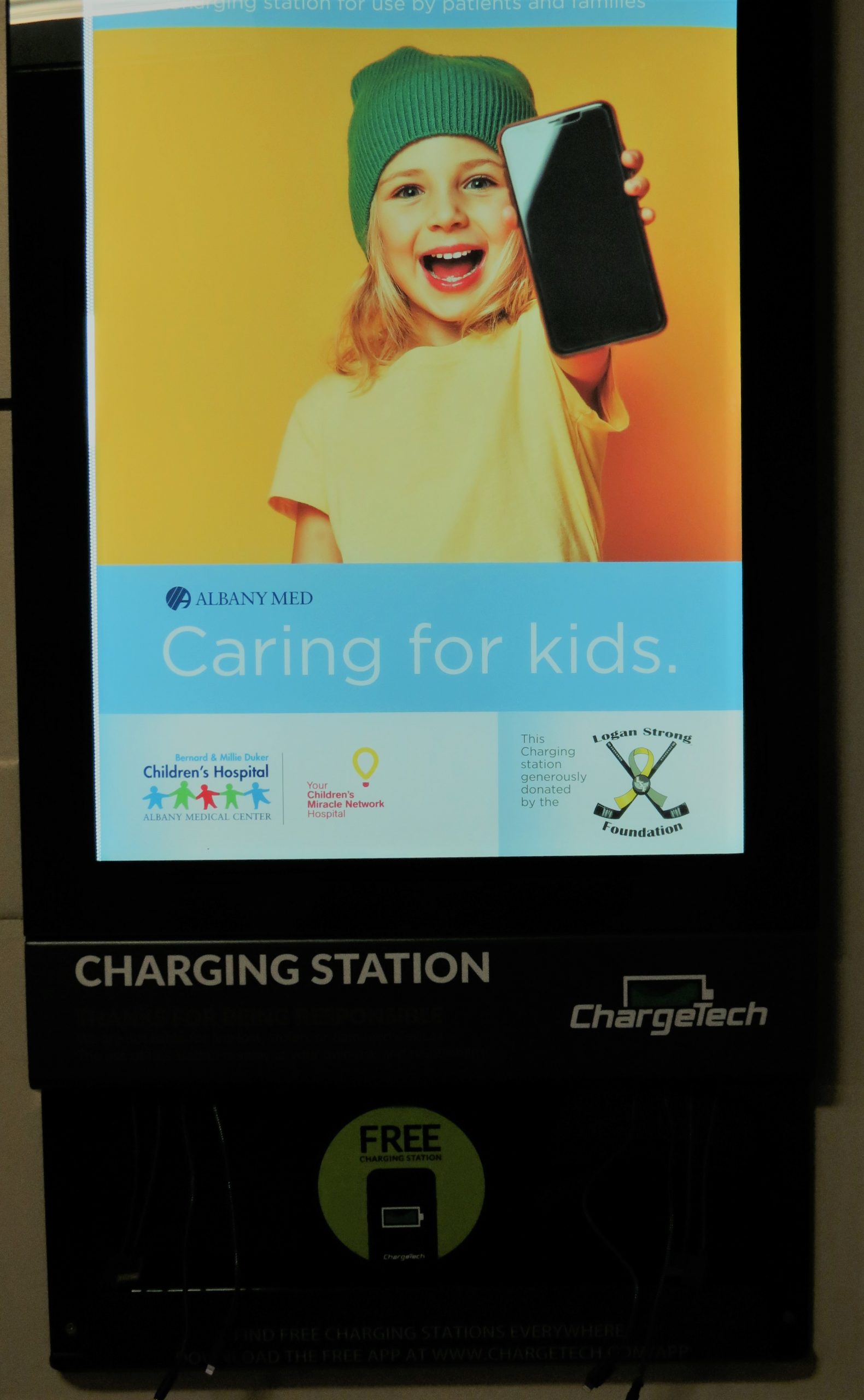 Donated:  Charging Stations Where You Need Them
